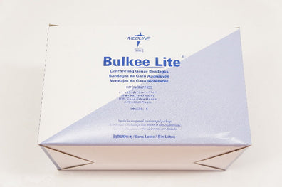 Medline NON27499 Bulkee Lite Conforming Gauze Bandages 6inch x 4.5yds - Box of 6